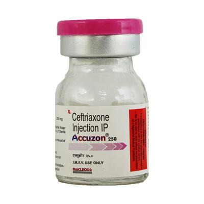 Accuzon 250mg Injection 1's - Bacterial Infections-Cep