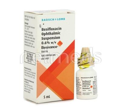 Besivance 0.6% Eye Drops 5ml - Eye Infections-Eaa