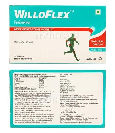 Willoflex 800mg Tablet 15'S - Pain relief-Nsa
