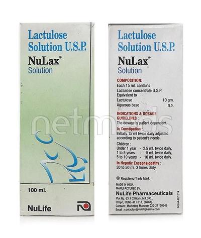 Nulax Suspension 100ml - Constipation-Lax