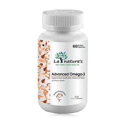 La nature's Advanced Omega-3 1100 mg Softgel capsules 60's - Speciality Medicines