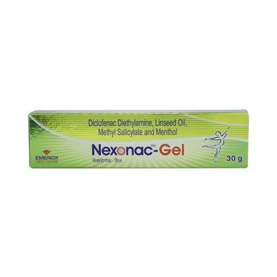 Nexonac Gel 30gm - Pain relief-Nsa