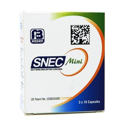 Snec Mini Curcumin Capsules (Pack of 3 x 10's) - Herbal Dietary Supplement