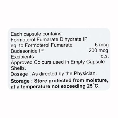 FORAHALE 200 Inhalation Capsule 30's - Asthma/COPD-Ast