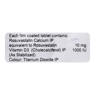 Rosloy D10 Tablet 10'S - High Cholesterol-Dys