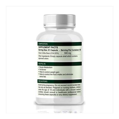 Nutrafirst Pure Green Coffee Bean Extract Capsule 60's - Weight Loss