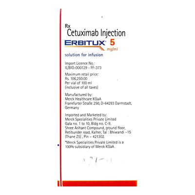 ERBITUX 5 Infusion 100ml - Cancer Oncology-Tar
