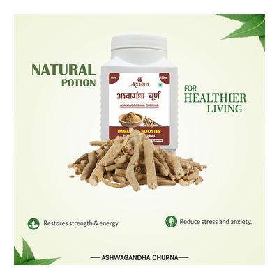 Axiom Ashwagandha Churna 100 gm - Ashwagandha