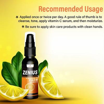 Zenius Vitamin C Face Serum 50 ml - Personal Care (Ayush)