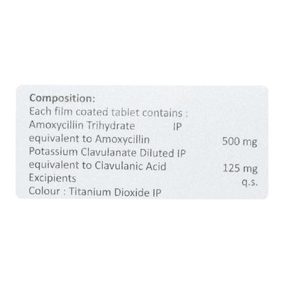 CELICLAVE 625 Tablet 10's - Bacterial Infections-Pen
