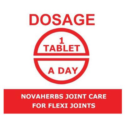 Novaherbs Joint Care Max Strength Dietary Supplement Tablets 30's - Calcium And Minerals