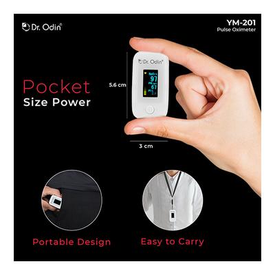 Dr. Odin Pulse Oximeter + Pi (YM-201) - Health Monitors And Equipment