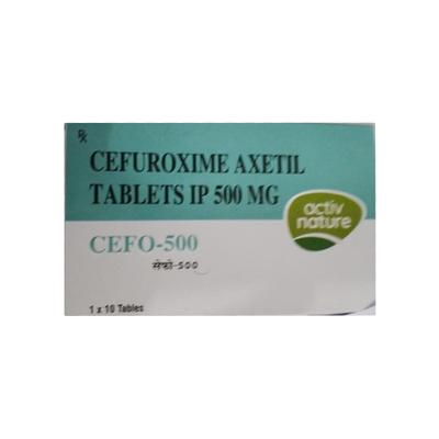 CEFO 500 Tablet 10's - Bacterial Infections-Cep