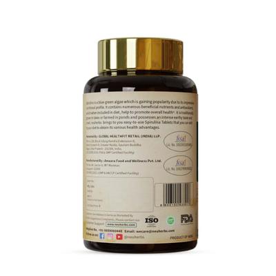 Neuherbs Spirulina Tablets 120's - Herbal Dietary Supplement