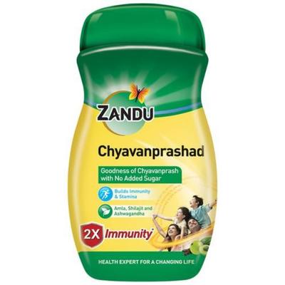 Zandu Chyavanprashad With No Added Sugar 450 gm - Chyawanprash