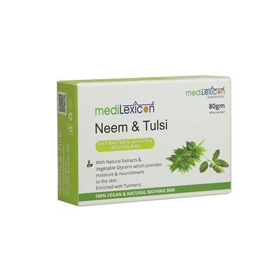 Medilexic Neem & Tulsi Soap 80 gm - Personal Care(Homeopathy)