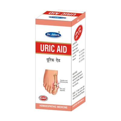 Dr.John's Uric Aid Drops 30 ml - Homeopathic Drops