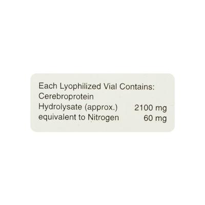 Cognifast 60mg Injection 1'S - Nootropics And Neurotrophics