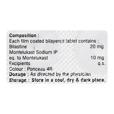 BLEXTEN M Tablet 10's - Allergies-Ant