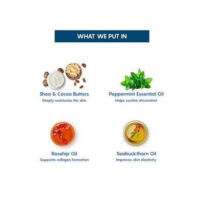 The Moms Co. Mom-To-Be Complete Care Gift Set 550 gm - Stretch Mark Cream