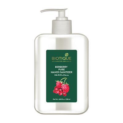 Biotique Advanced Organic Pure Hand Sanitizer - Berberry 250 ml - Hand Sanitizer