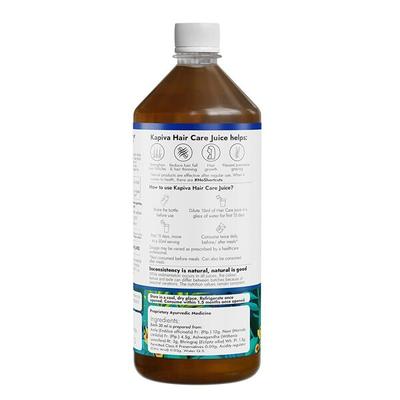 Kapiva Hair Foods Hair Care Juice - Pack of 2 x 1 litre - Ayurvedic Juices
