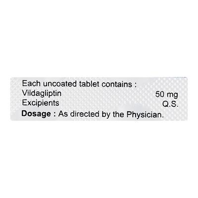 VILDATOP 50mg Tablet 15's - Diabetes-Ant