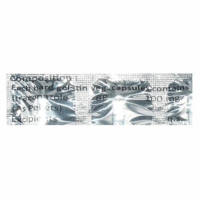 ITRY 100 Capsule 10's - Fungal Infections-Anf
