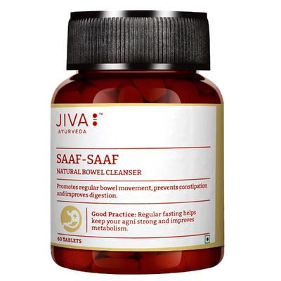 Jiva Ayurveda Saaf-Saaf Tablets 60's - Speciality Medicines