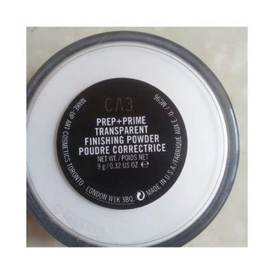 M.A.C Prep + Prime Transparent Finishing Powder 9 gm - Loose Powder
