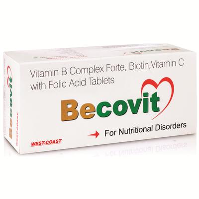 BECOVIT Tablet 10's - Supplements-Vam