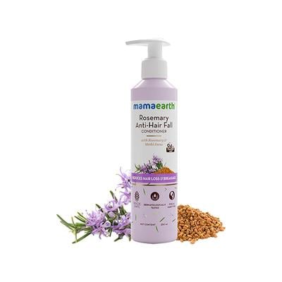 Mamaearth Rosemary Anti-Hair Fall Conditioner with Rosemary and Methi Dana for Reducing Hair Loss and Breakage 250 ml - Conditioners