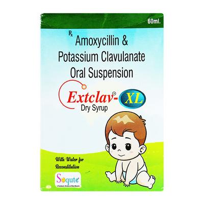 EXTCLAV XL Dry Syrup 60ml - Bacterial Infections-Pen