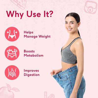 HealthKart HK Vitals Apple Cider Vinegar 750 mg Effervescent Tablets - Watermelon 15's - Apple Cider Vinegar - Acv