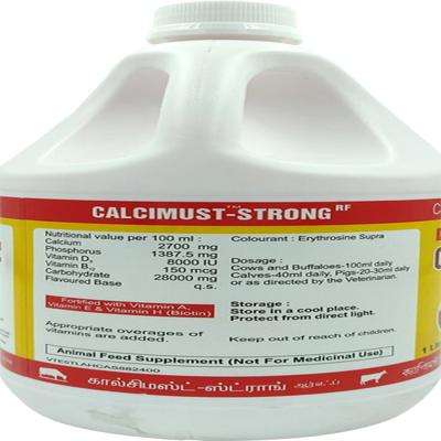 Vet Mankind Calcimust Strong RF Liquid 2 litre - Feed Supplement