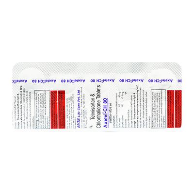 AXETEL CH 80 Tablet 10's - Hypertension-Ang