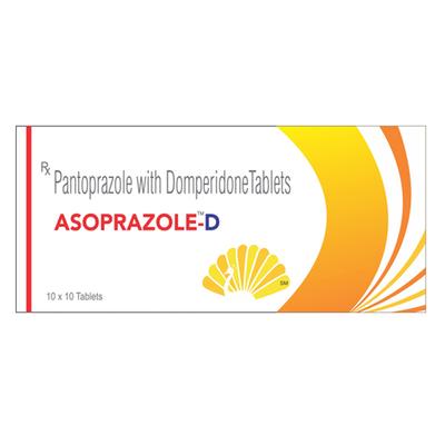 ASOPRAZOLE D Tablet 10's - Ulcer/Reflux/Flatulence-Aaa