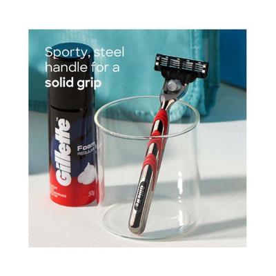 Gillette Mach Turbo3 Cartridges 6's - Razors & Cartridges