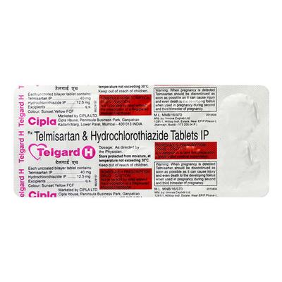 TELGARD H Tablet 10's - Hypertension-Ana