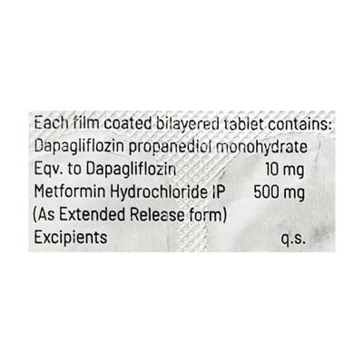 DAPASIS M Tablet 10's - Diabetes-Ant