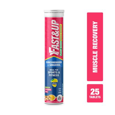 Fast&Up Plant Based Muscle Recoery Tablet - Mango 25's - Workout Essentials