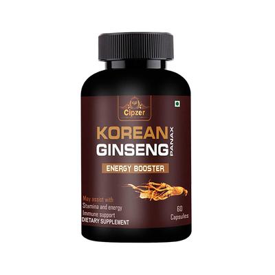 Cipzer Korean Ginseng Energy Booster Capsule 60's - Speciality Medicine