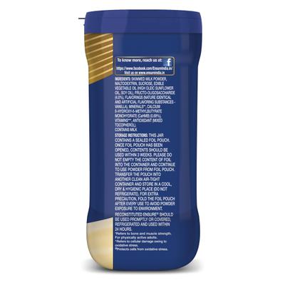 Ensure Vanilla Powder 400 gm (Pet Jar) - Protein Drink