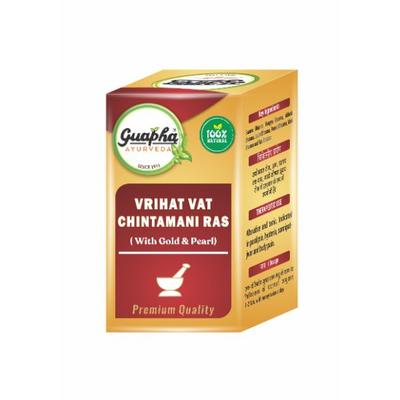 Guapha Ayurveda Vrihat Vat Chintamani Ras (With Gold & Pearl) Tablet 10's - Speciality Medicines