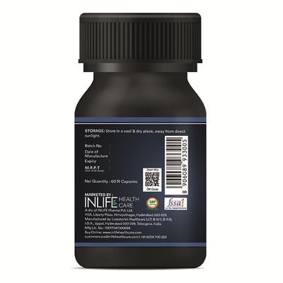 Inlife Biotin Vegetarian Capsules 60's - Hair & Skin