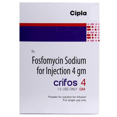 CRIFOS 4gm Injection 1's - Bacterial Infections-OAB