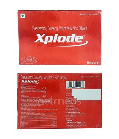 Xplode Tablet 10'S - Supplements-Vam