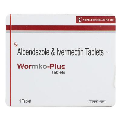 WORMKO PLUS Tablet 1's - Parasitic Worms-Ant