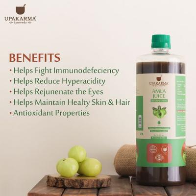 Upakarma Ayurveda Amla Juice 1 litre - Ayurvedic Juices