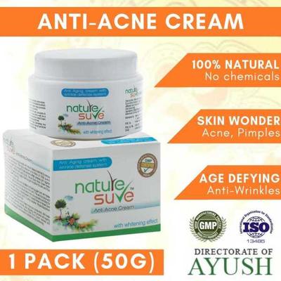 Nature Sure Anti-Acne Cream 50 gm - Personal Care (Ayush)